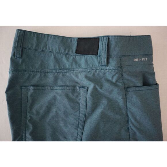 Nike SB 596358-359 Men's Sz 36 Teal Fremont Dri-FIT Stretch 5 Pocket Shorts - Picture 5 of 10